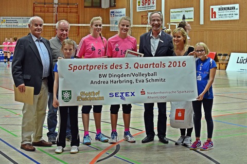 Sportpreis Quartal III - 2016